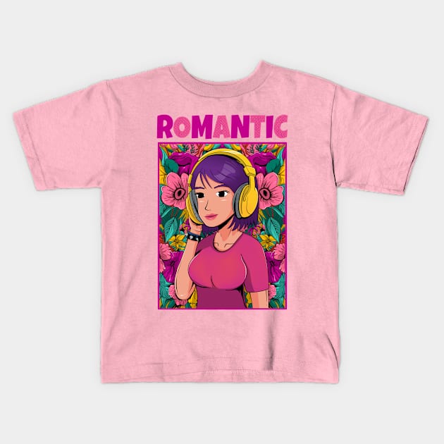 romantic Kids T-Shirt by lasthopeparty